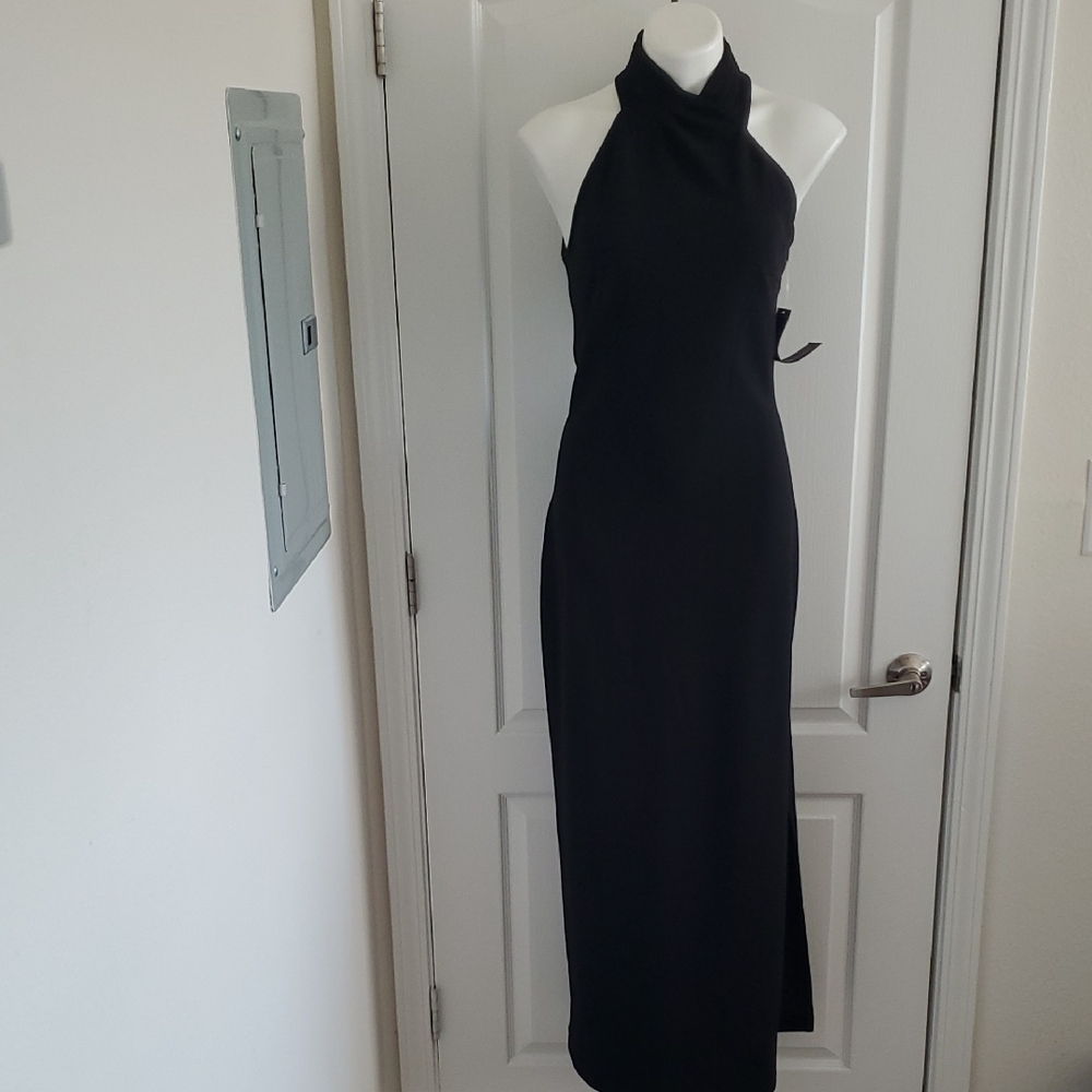 RACHEL Rachel Roy Elegant Black Strapless Dress